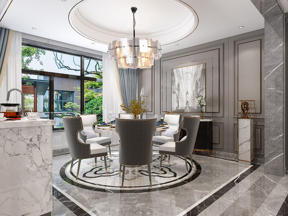 Люстра BRCH9161CG nickel