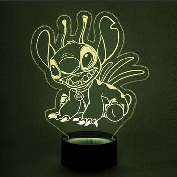 3D лампа Лило и Стич. Стич