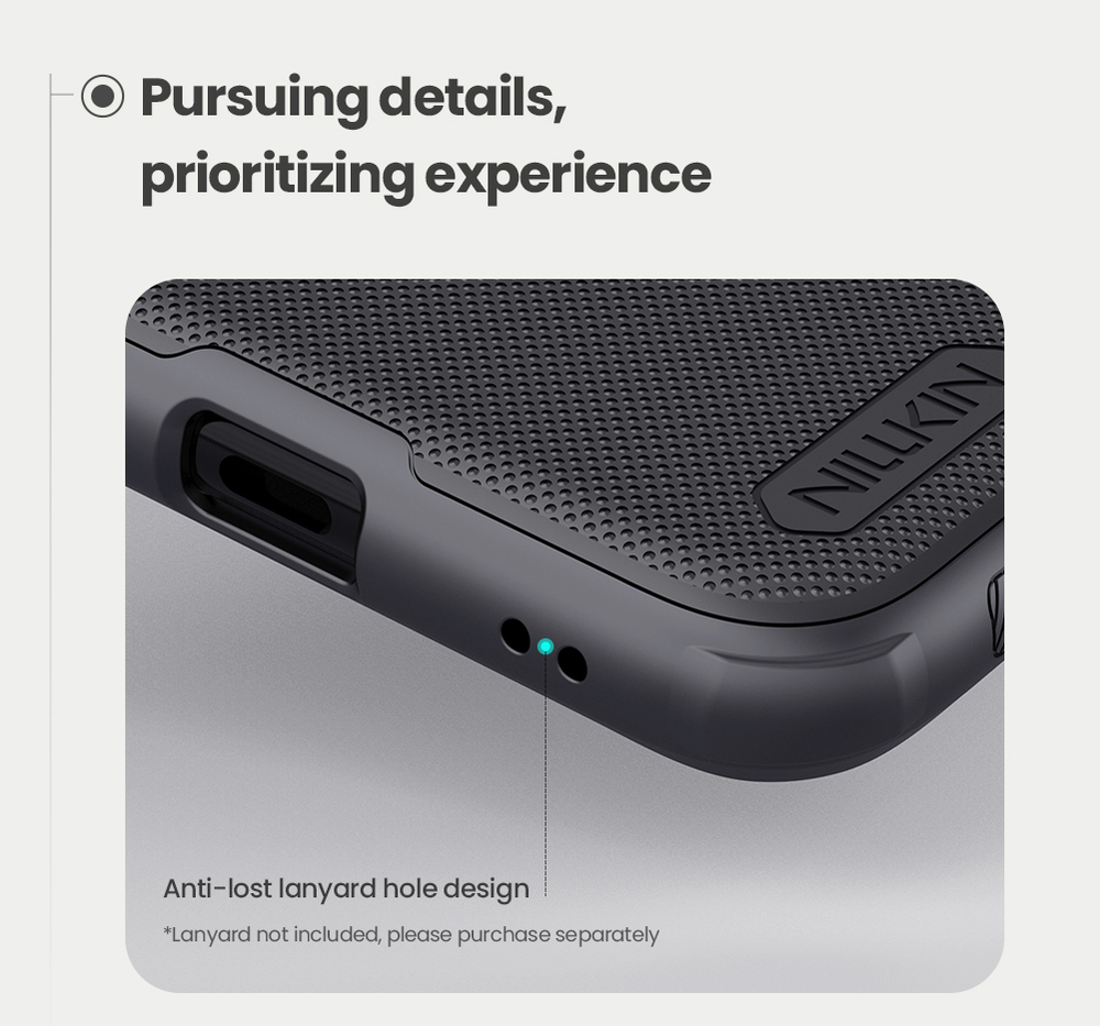 Чехол противоударный от Nillkin c поддержкой MagSafe для Huawei Pura 80 Ultra, серия Super Frosted Shield Pro Magnetic Case