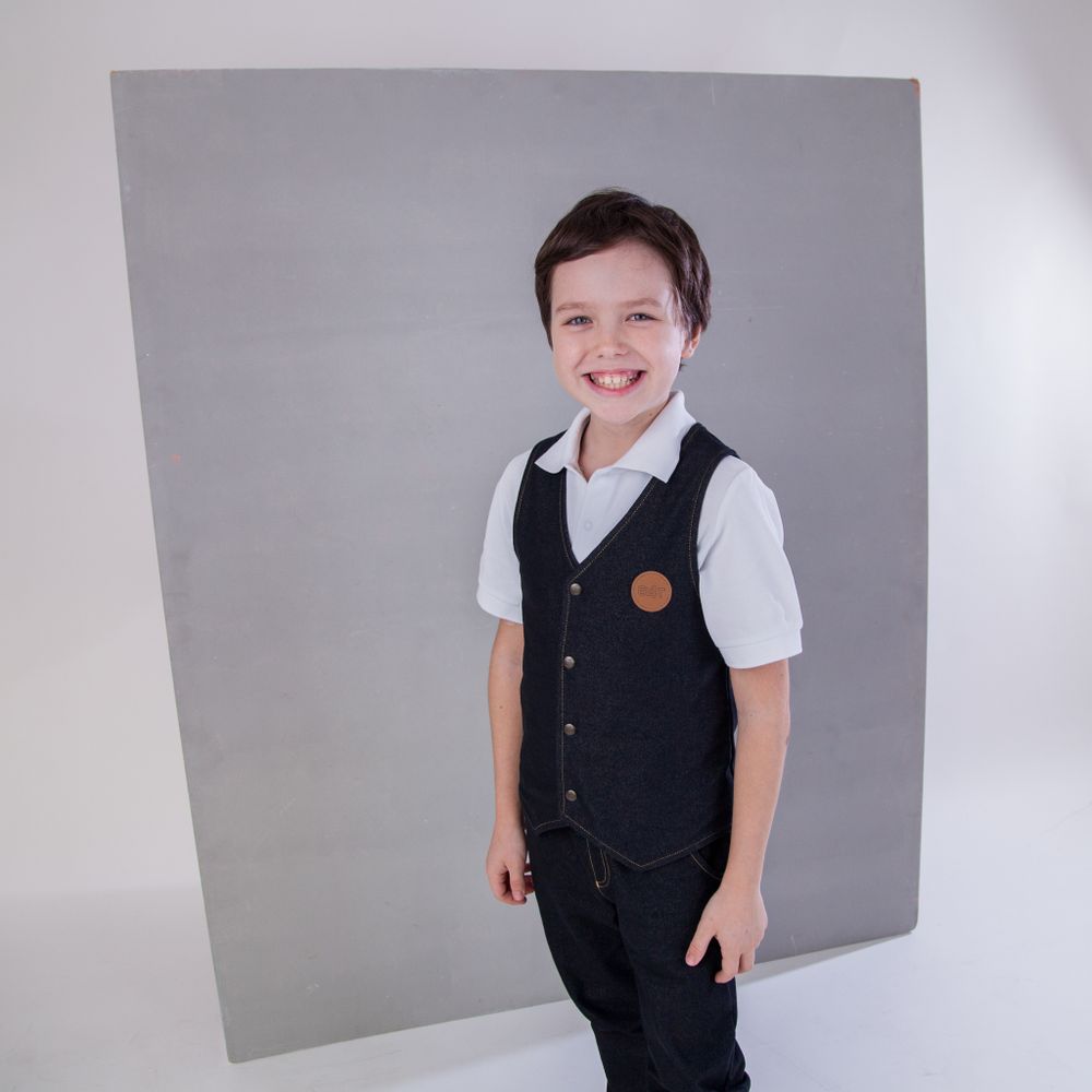 Жилет из джинскота "Графит" 7+