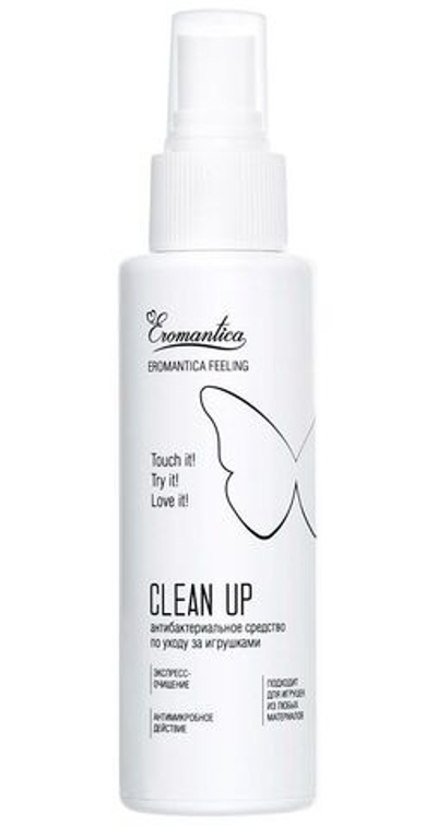 Антибактериальное средство для секс-игрушек Eromantica - 110 мл.