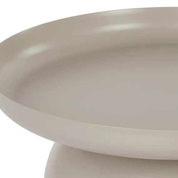 Кофейный стол Terra Ø60х37 см, бежевый