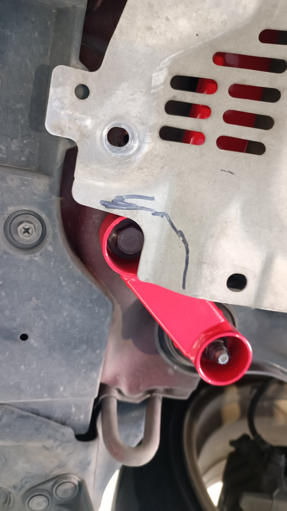 Распорка передняя нижняя Toyota GR86 (ПОД ЗАКАЗ)