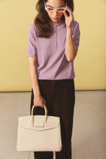 Bag JECKY M NEW milky color