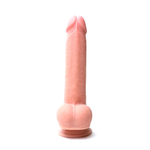 Телесный фаллоимитатор 9 Sliding Skin Dual Layer Dong