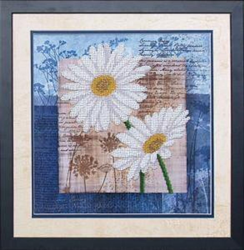 "Цветы любви 3"-Б-041 вышивка