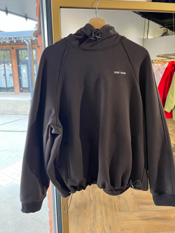 Худи 2.0 из плотного футера без начеса "Горький шоколад"