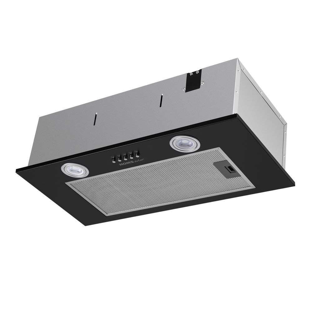 Кухонная вытяжка HOMSair CAMELIA POWER 60 черный фото 