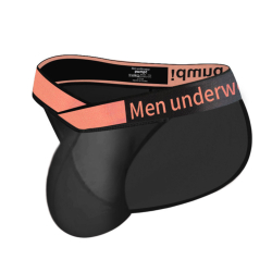 Мужские трусы танга черные PUMP! MP2701-2