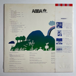 Винтажная виниловая пластинка LP ABBA The Album (Japan 1978) (Blue Red) Take A Chance On Me