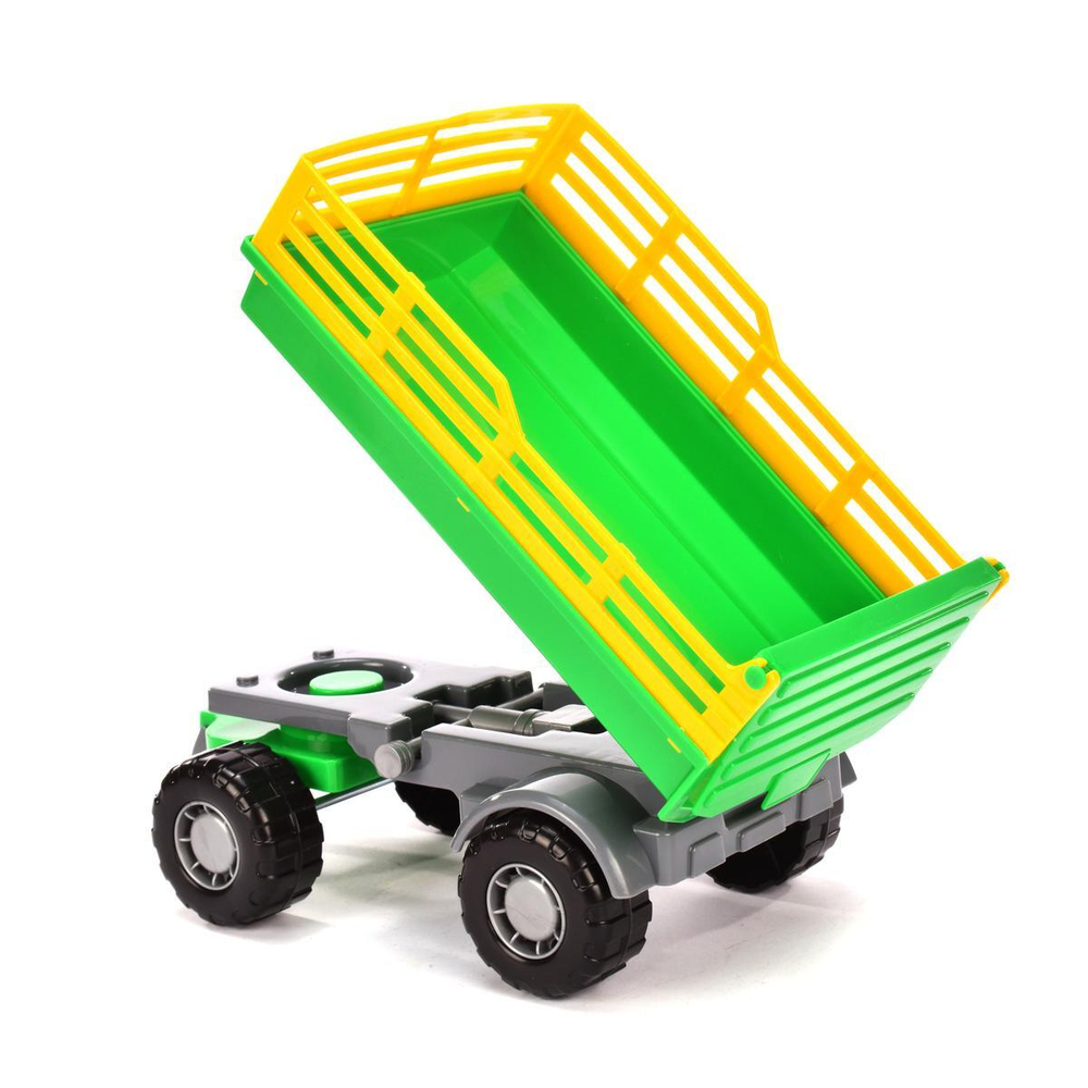 Трактор "Мастер" с прицепом №2 и ковшом (Полесье)