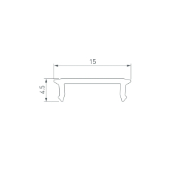 Экран SL-W15-S-2000 OPAL (Arlight, Пластик) 037238