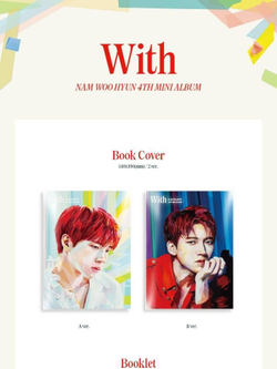 Альбом NAM WOO HYUN - With 4th Mini Album 2 Version SET