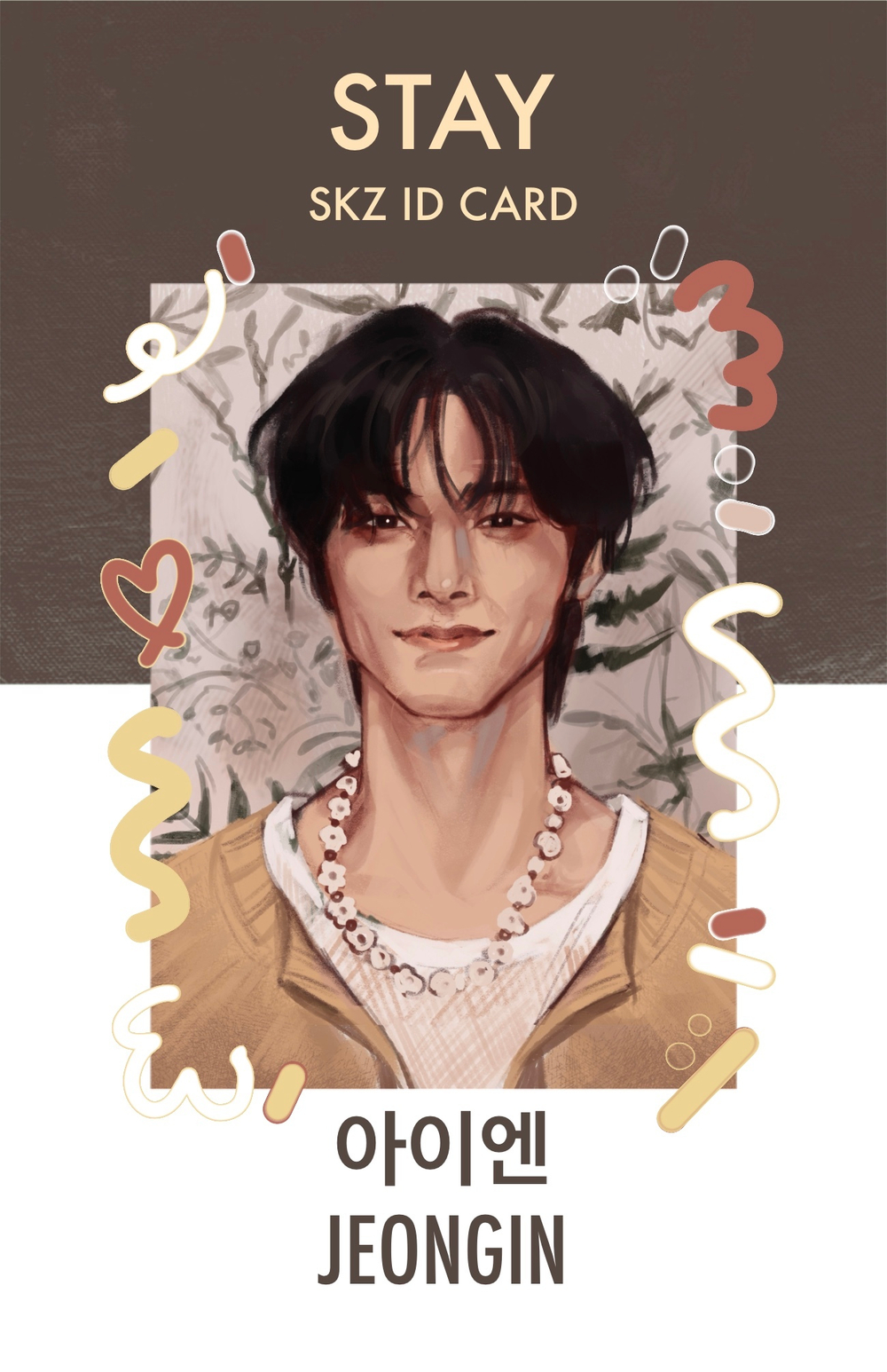 Арт карта / cherryleash / STRAY KIDS / ID Чонин (I.N) #2