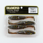 Виброхвост шумовой DIAMOND SHINER 5" (4шт/уп)