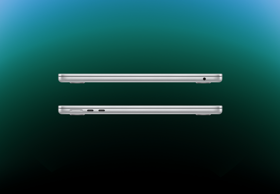 Ноутбук Apple MacBook Air 13.6&quot; (M2, 8 Gb, 512 Gb SSD) Серебристый (MLY03)