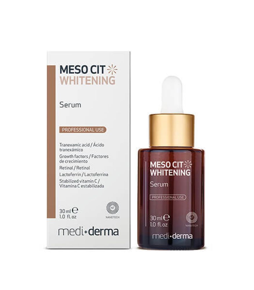 MESO CIT Whitening serum – Сыворотка депигментирующая, 30 мл.