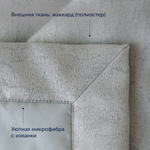 Покрывало + 2 наволочки BuyMirage Silver