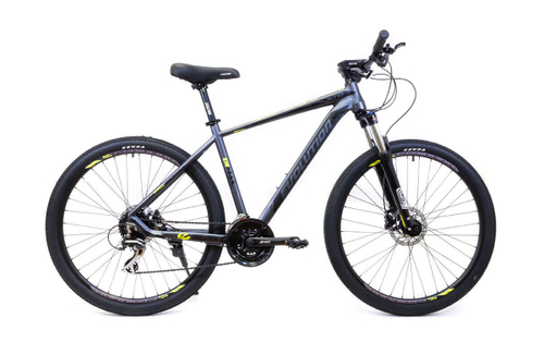 Велосипед 27.5" EVOLUTION DIMAX HD, 17", алюм, 24 ск, HLO, черно-желтый металлик, 2025