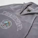 Толстовка Dissident флисовая DZ AW24 серая