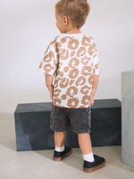 Шорты джинсовые карго для мальчика Next AG7-273, Темно-серый