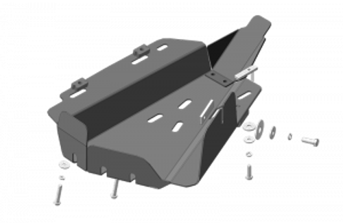 Защита Компрессора пневмоподвески. 3 мм, Сталь. для Land Rover Discovery III 2008-2009, Land Rover Discovery IV 2009-2014, Land Rover Discovery III 2004-2008, Land Rover Range Rover Sport 2009-2012, Land Rover Discovery IV 2014-2017, Land R MOTODOR.13217