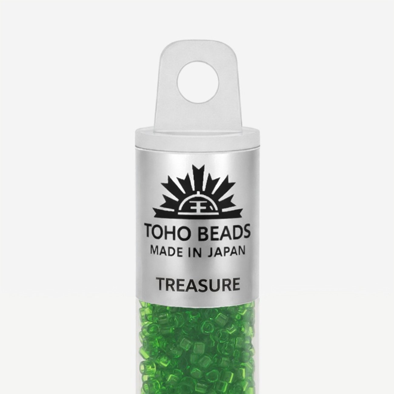 Японский бисер TOHO Treasure (№7), прозрачный