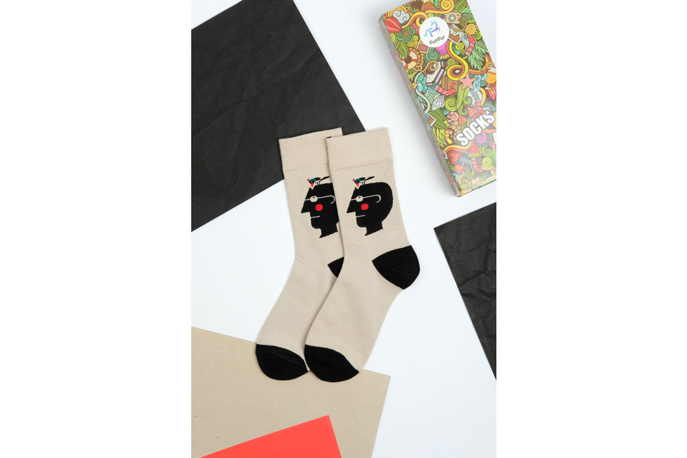 Носки Funfur Abstract в наборе 5 пар