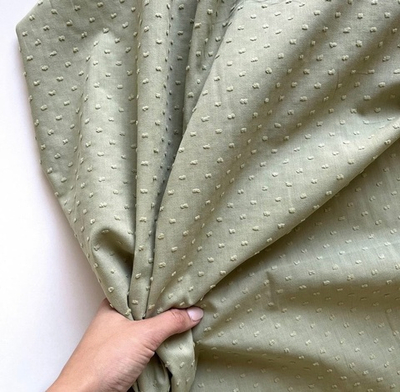 хлопок с мушкой Оливковый