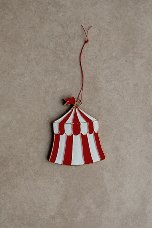 Елочная игрушка Цирковой шатер / Carnaval