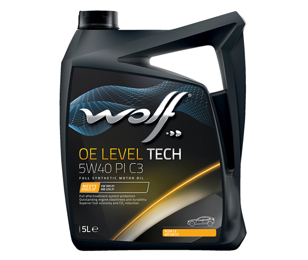 Масло моторное Wolf OE LEVEL TECH 5W40 PI C3 5 л