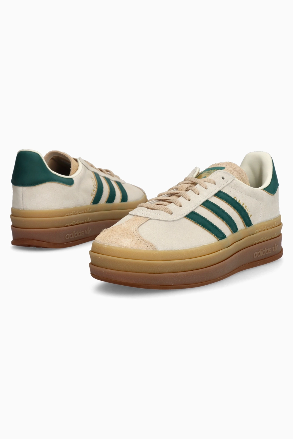 Кроссовки adidas Gazelle Bold - бежевый