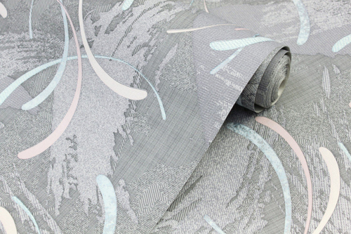Обои  1076-017 Бумеранг серые