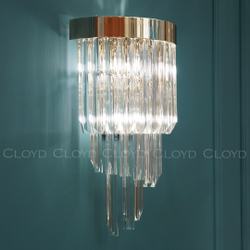 Бра Cloyd EVOLUTE-C W3 / выс. 52 см - золото (арт.20418)