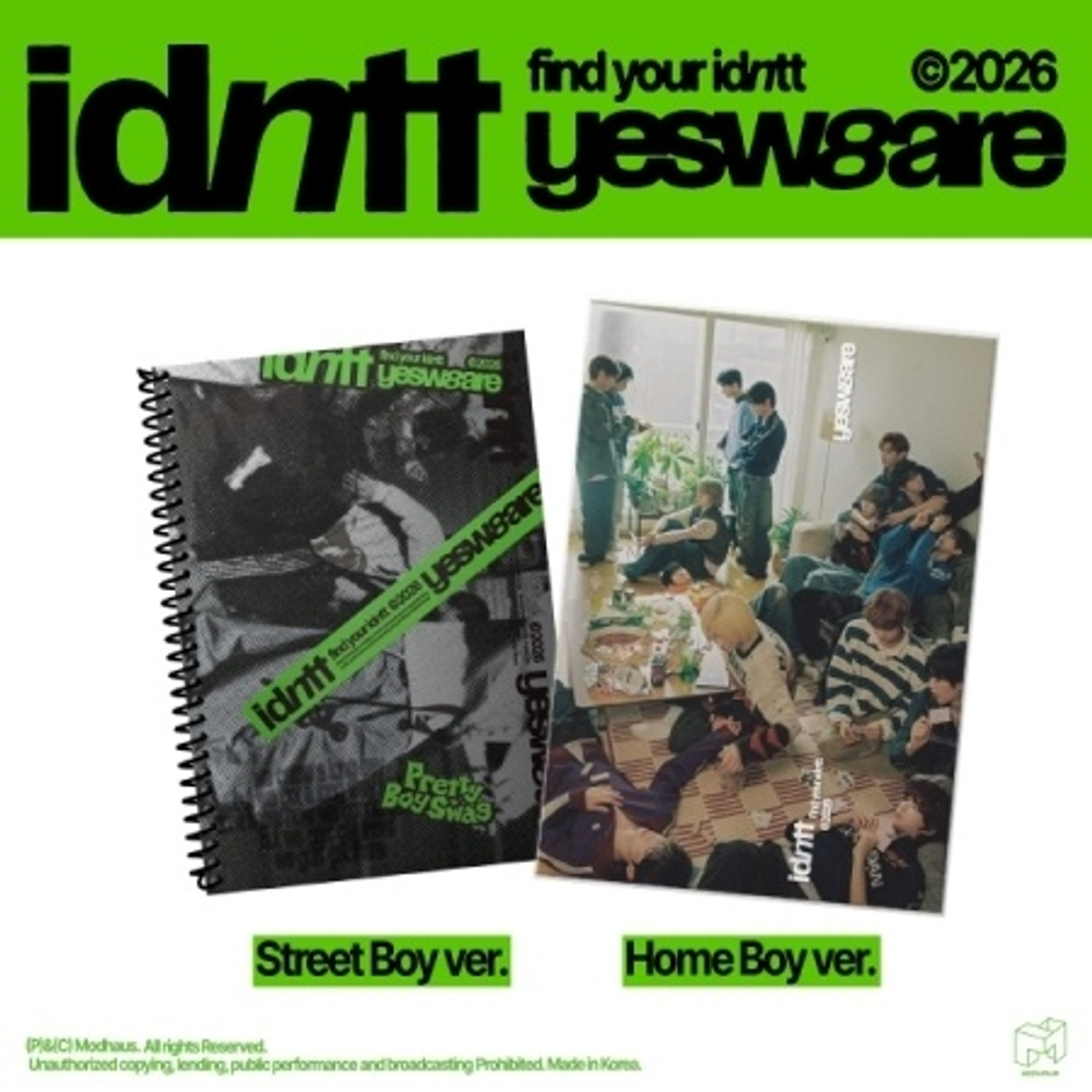 Альбом idntt - YESWEARE Mini Album RANDOM Version
