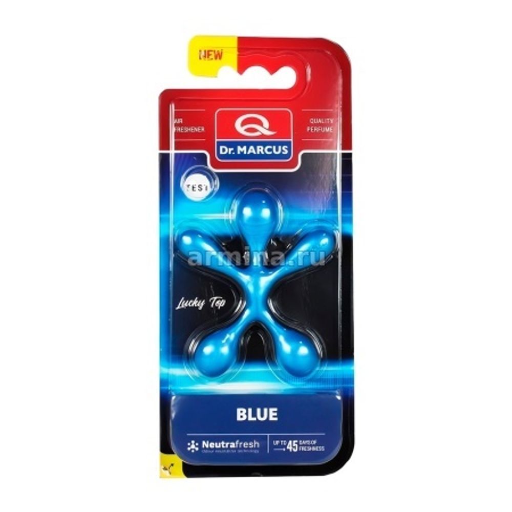 Dr.Marcus Человечек Lucky Top Premium Blue / (Ароматизатор воздуха)