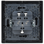 FORTE&PIANO Выключатель жалюзи 10А FP111 черный IEK