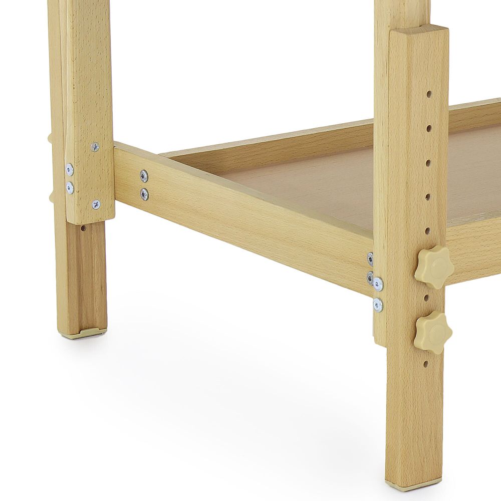 Стационарный массажный стол деревянный Med-Mos FIX-1A (МСТ-7Л)