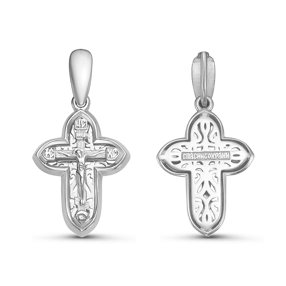 Крест из серебра 925 пробы