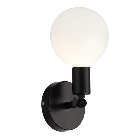 SL419.401.01 Светильник настенный Черный E27 1*60W ANO