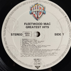 Винтажная виниловая пластинка LP Fleetwood Mac Greatest Hits (Germany 1988) Rhiannon