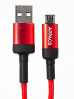 Кабель APPACS AP03217m, microUSB, 5V/2.4A, 1 метр