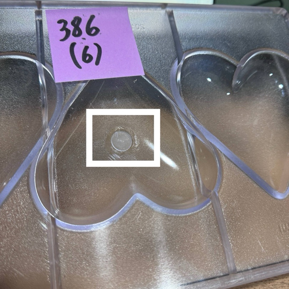 386-у | Форма для шоколадных изделий (275*175 мм)