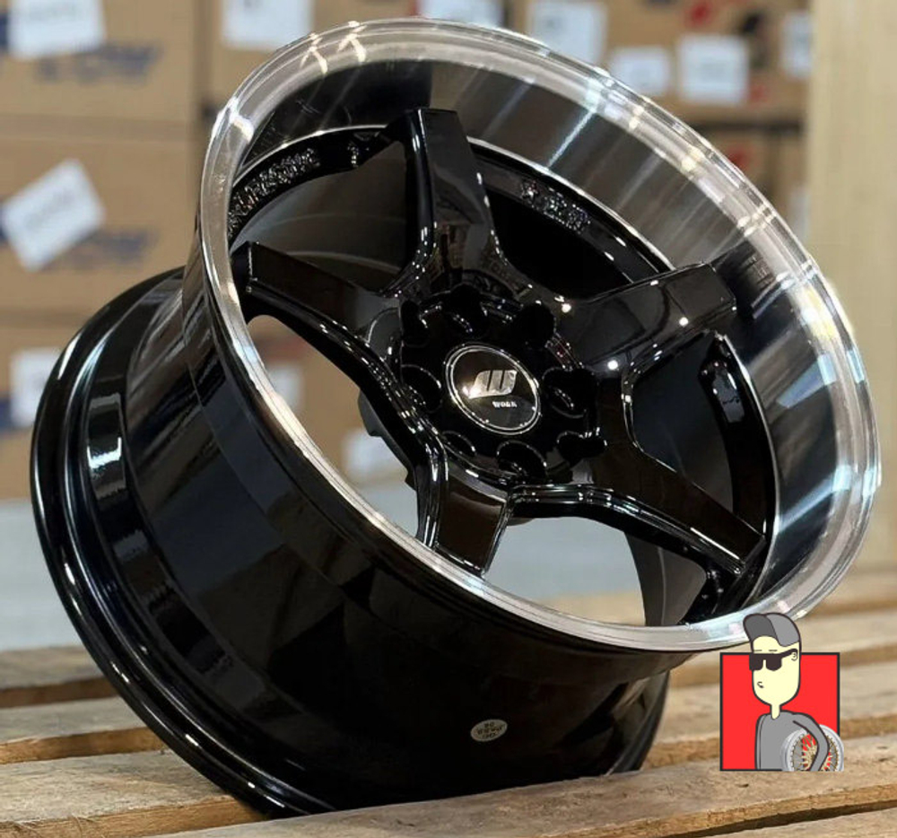 Комплект дисков Work Emotion T5R 15x8.25 et15 4x100/4x114.3