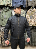 Бомбер Пилот 7.62 Armyfans Зимний Черный