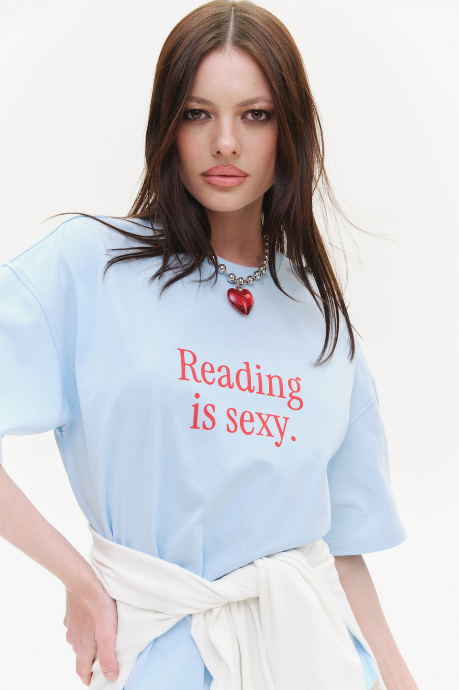 Футболка READING IS SEXY | Голубой
