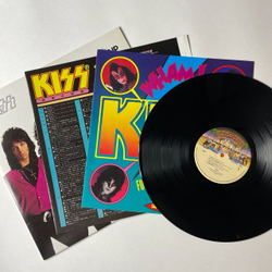 Винтажная виниловая пластинка LP Kiss Lick It Up (Japan 1983) (No Obi) Young And Wasted