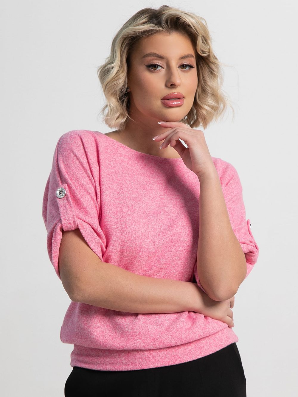 Блуза Ласка (розовая) Б15299-53М LT Collection