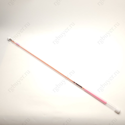 Палочка Sasaki 57 см с блеском Оранжевая с розовой ручкой LIO x P (Light Orange x Pink)