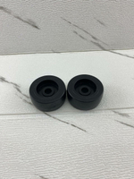 Колесо для мебели ролик для дивана диаметр 45 мм отверстие 5 мм 2 штуки